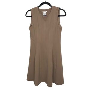 ModCloth Esley Tan Sleeveless Dress